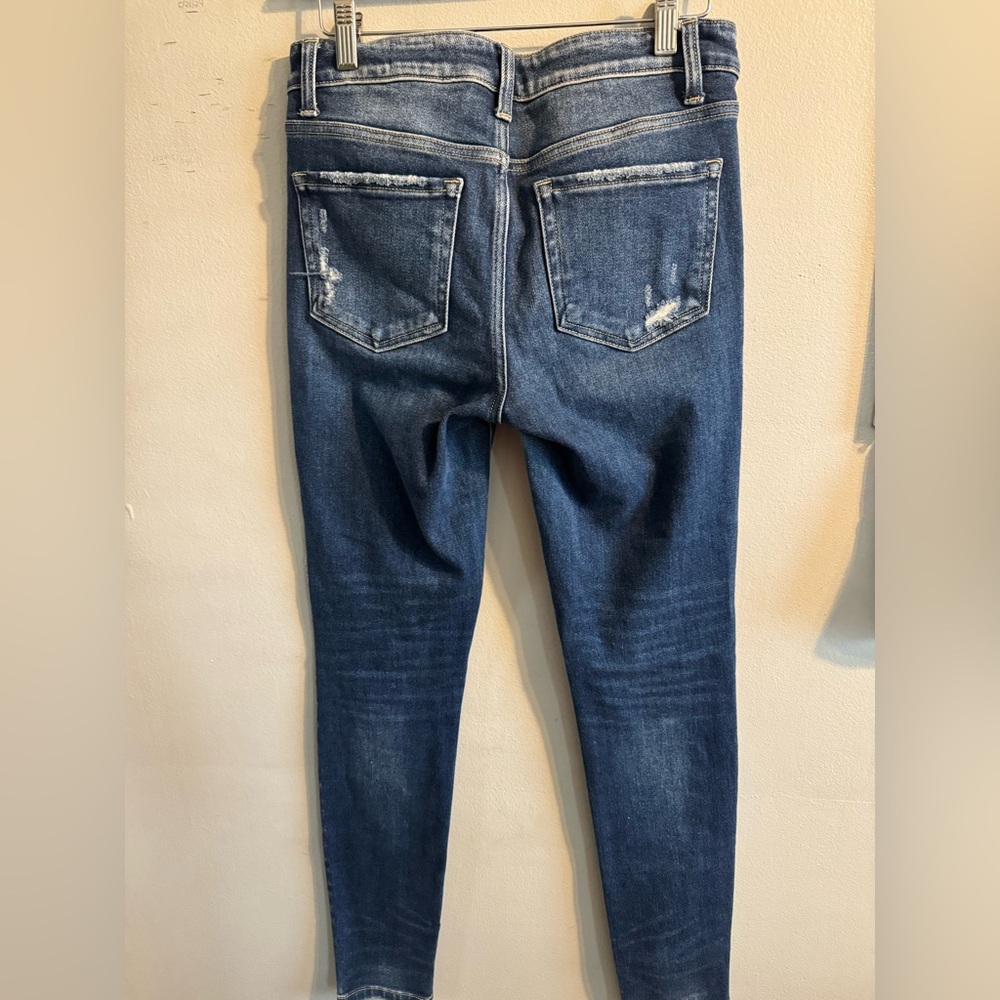 Bridge by gly Mid-Rise Skinny Stretch Jean in spring blossom size 27 - Picture 4 of 8